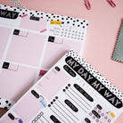 My Way Planner BUNDLE - A5 Daily Planner and A4 Weekly Planner Stationery Pretty Average Prints   