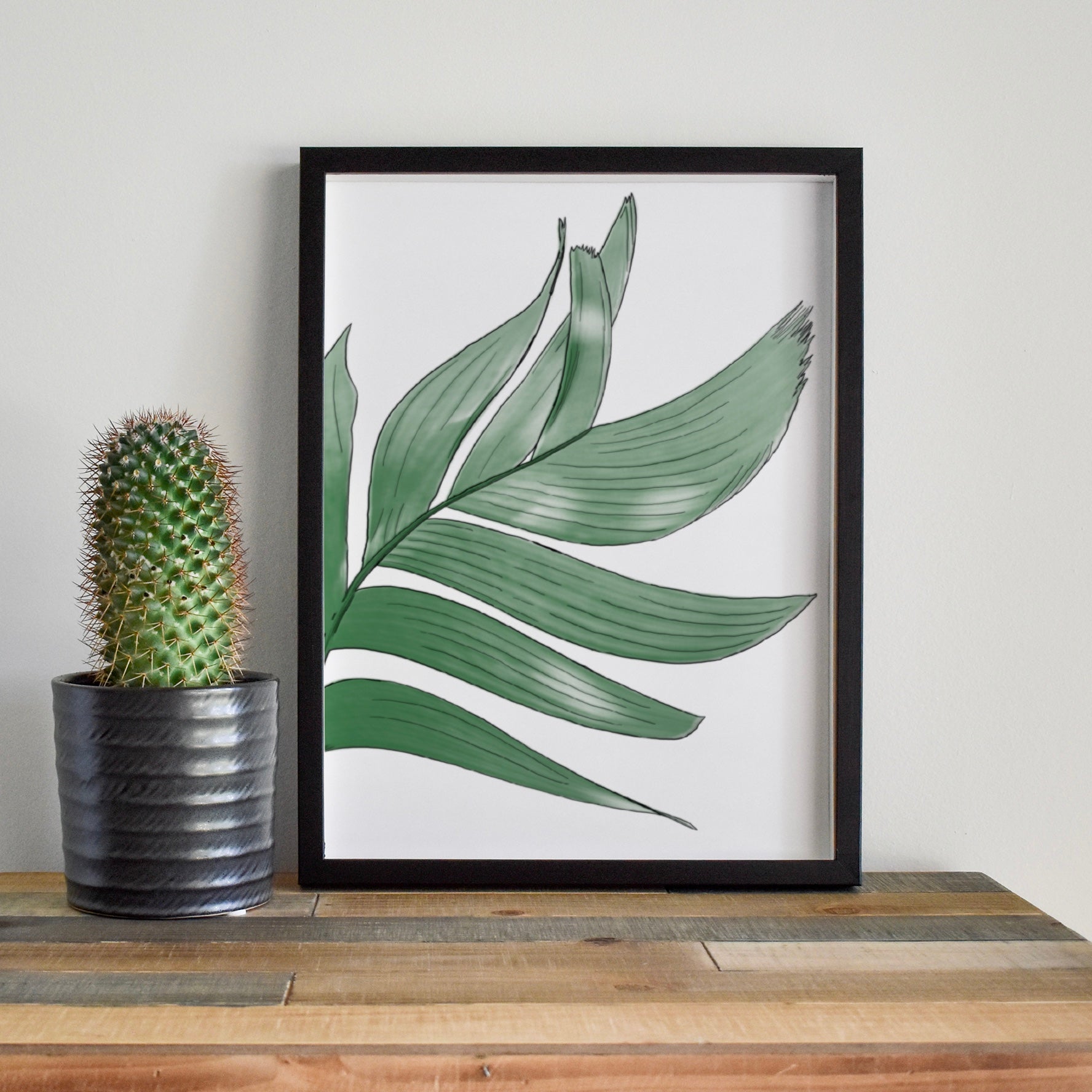 Tropical Leaf Print no.3 Posters, Prints, & Visual Artwork Pretty Average   