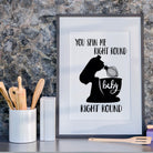 You Spin Me Right Round Print Posters, Prints, & Visual Artwork Pretty Average   