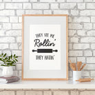 They See Me Rollin' Print - Kitchen Posters, Prints, & Visual Artwork Pretty Average   