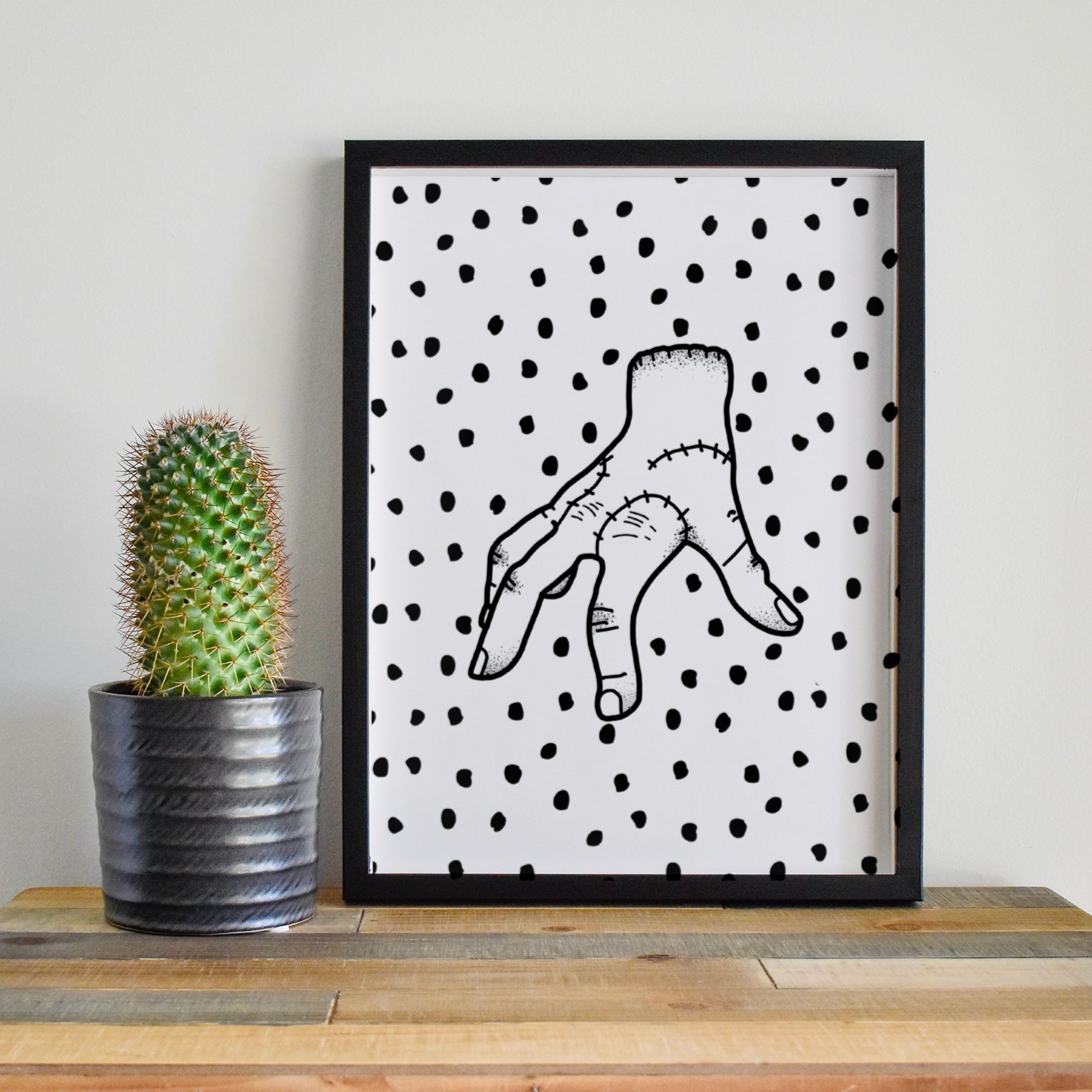 Thing Print - Wednesday / Addams Family Print Posters, Prints, & Visual Artwork Pretty Average   